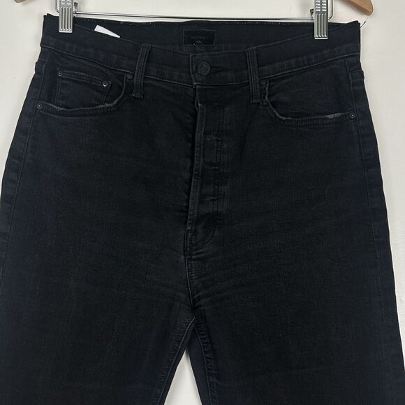 Mother Denim The Tripper Ankle Jeans Size 32 Color:Not Guilty Faded Black - Picture 6 of 16